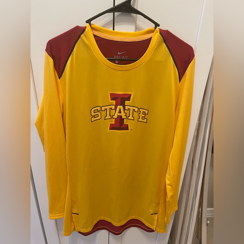 Nike Dri-fit Iowa State men’s long sleeve shirt.